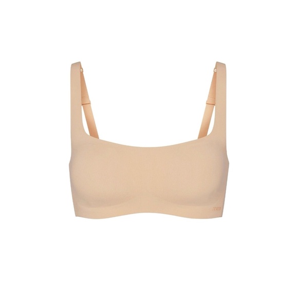 Skims Naked Scoop Bralette in Clay - Size Small-DD - Picture 4 of 8